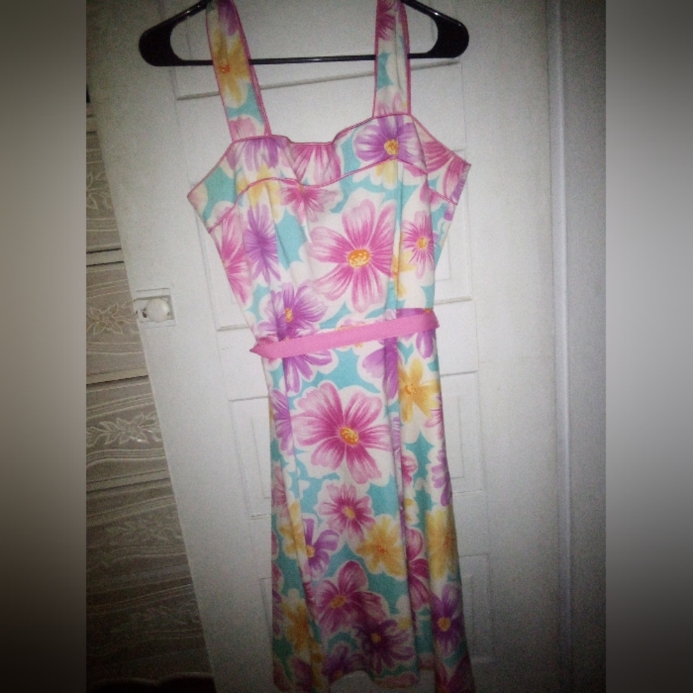 Pastel Floral Dress